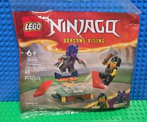 LEGO NINJAGO Dragons Rising Tournament Training Ground 30675 Polybag CMF Lot HTF