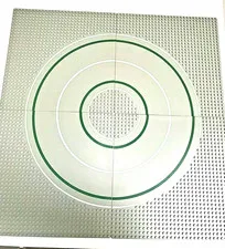 LEGO BOARDS 4 Pieces ROUND CIRCUIT ROUNDABOUT Rare