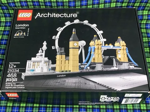 Lego Architecture LONDON User Manual Book & Box ONLY