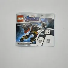 Lego Marvel Avengers Instruction Book # 76169 - Manual Only - No Figures
