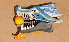 LEGO 2011 NINJAGO Zane's Ice Dragon Figure Head Blue Orange White From Set 2260