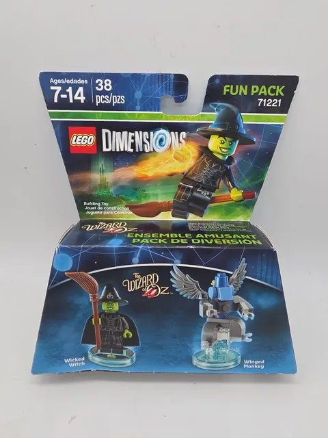 LEGO DIMENSIONS: Wicked Witch Winged Monkey Wizard Of Oz Fun Pack 71221