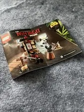 Lego The Ninjago Movie #70606 Instruction Book Only