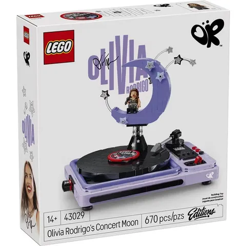 LEGO Editions Olivia Rodrigo's Concert Moon - Building Toy Girls & Boys, Ages 14