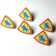Lion Crest Shields Lego Castle X 5