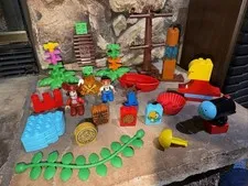 Lego Duplo Jake & Neverland Pirates Bucky Pirate Ship 10514 Lot 46 of 56 Parts