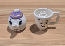 Lego Duplo Disney Chip Potts and Mrs. Potts from 10877