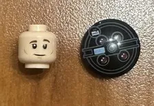 LEGO Ghostbusters Minifigure Parts Lot Peter Venkman Head Proton Pack 2654pb004