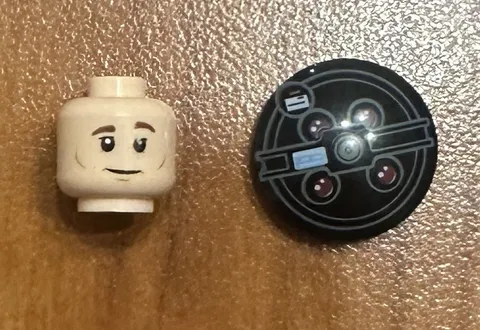 LEGO Ghostbusters Minifigure Parts Lot Peter Venkman Head Proton Pack 2654pb004