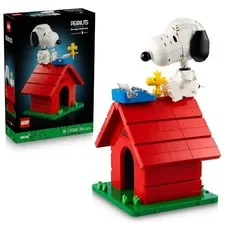 LEGO Ideas Peanuts Snoopy's Doghouse 21368 Building Set Iconic Display Model New
