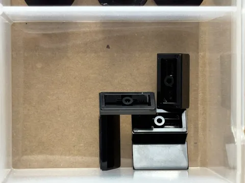LEGO Parts - Black Slope 30 1 x 2 x 2/3 - No 85984 - QTY 5