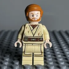 Lego Minifigure Star Wars Obi-Wan Kenobi Minifigure Dirt Stains SW1082 75269 2K