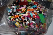 LEGO Bulk Lot Mixed Bricks Parts Pieces 7 Pounds Assorted