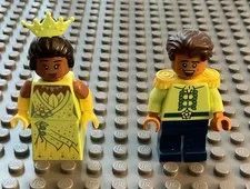LEGO 43222 Disney Castle Minifigures Princess Tiana Prince Naveen