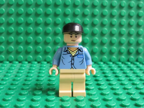 LEGO Jock Minifigure Indiana Jones Raiders of the Lost Ark iaj008 7623 JN19