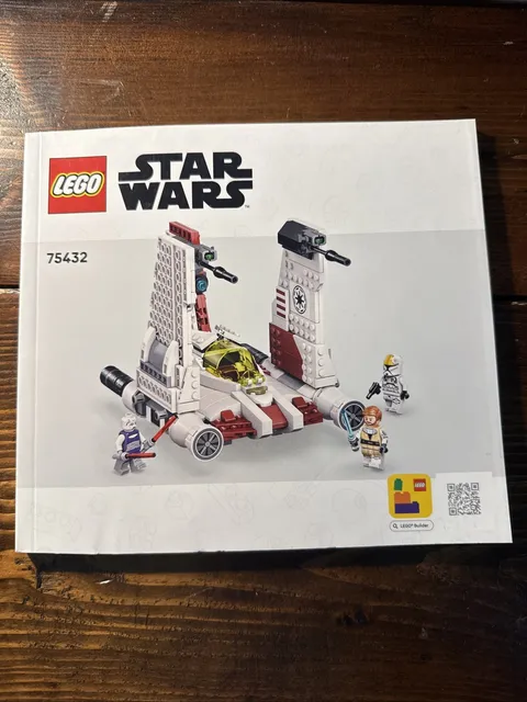 LEGO® Star Wars™ 75432 V-19 Torrent Starfighter Instruction Manual Only!