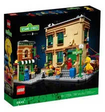 LEGO Ideas 21324 Sesame Street 123 Hooper's Store Building Set 1,367pcs