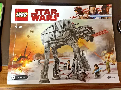 LEGO Star Wars 75189 First Order Heavy Assault Walker Instructions (Manual Only)