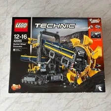 LEGO Technic 42055 Bucket Wheel Excavator Power Functions Model Yellow Gray Blue