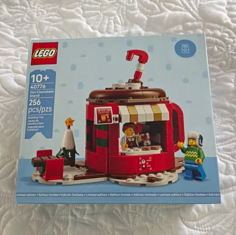 LEGO 40776 Hot Chocolate Stand Seasonal Set 256 Pieces Limited Edition
