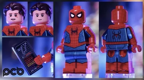 Phoenix Customs Classic Arachnid Spider-Man NWH Custom Lego Minifigure