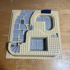 LEGO 32x32 Baseplate Raised (6092pb03) Three Level : Sphinx Secret Surprise 5978
