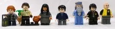LEGO Harry Potter Minifigure Lot Harry Ron Cedric Diggory Dumbledore Neville Cho