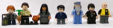 LEGO Harry Potter Minifigure Lot Harry Ron Cedric Diggory Dumbledore Neville Cho