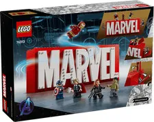 LEGO Marvel Logo & Minifigures 76313 Super Hero Building Toy Set 931 Pcs New