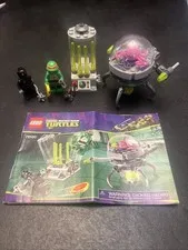 Lego Ninja Turtles Kraang Lab Escape 79100 100% Complete W/Instructions