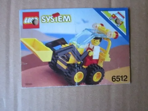 Lego System Building Instructions Instruction 6512