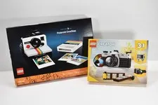 LEGO Icons 21345 Polaroid Camera Creator 31147 Retro Camera Bundle Double Sealed