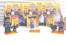 LEGO Marvel Minifigures Lot of 3 - Spider-Punk CMF Series 2 Spider-Man 71039