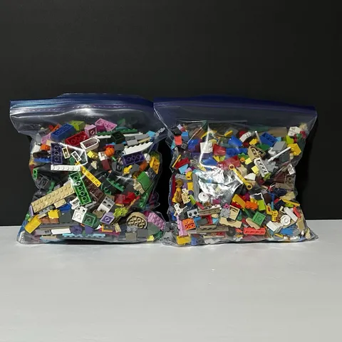4 Lbs of LEGO Parts Multiple Colors and Types of Pieces