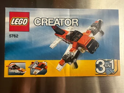 LEGO Creator 5762 Mini-Plane 3-in-1 - Building Instructions Manual ONLY!