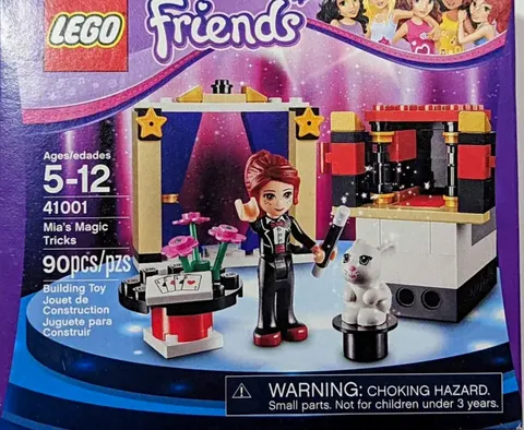 LEGO Friends 41001 Mia’s Magic Tricks, ALL PIECES, no box