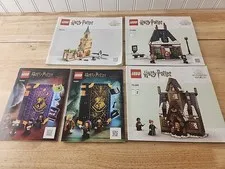 LEGO Harry Potter Instruction Manuals Booklet Lot 76401 76388 76396 76397