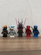 LEGO Ninjago 71771 Crystalized Jay Kai Zane Cole Overlord Minifigures
