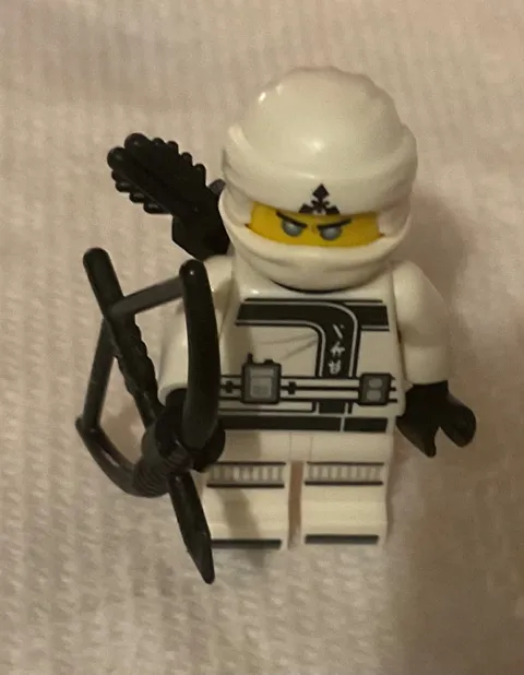 Lego Zane Minifigure Black Quiver The Lego Ninjago Movie njo318 MINT