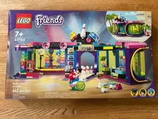 MINT Retired LEGO Friends 41708 Roller Disco Arcade 100% Complete Manual & Box