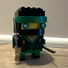 LEGO BrickHeadz NINJAGO Lloyd Green/Black Minifigure 40454 Unopened Polybag