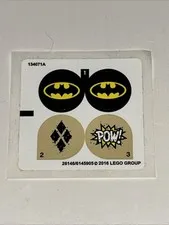Lego New Sticker Sheet BATMAN GOTHAM CITY CYCLE CHASE   #76053