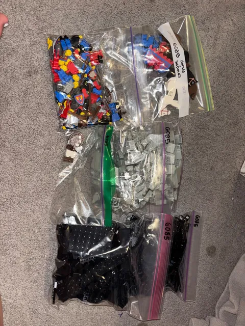 Vintage Lego 6085 Black Monarch's Castle Mostly Complete *READ DESCRIPTION*