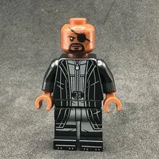 LEGO Super Heroes Nick Fury - Leather Trench Coat Minifigure Set 76354