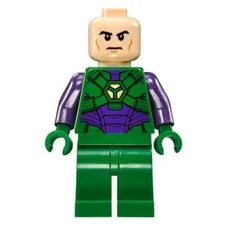 LEGO DC Super Heroes LEX LUTHOR Minifigure - Split from 76097 (Bagged)