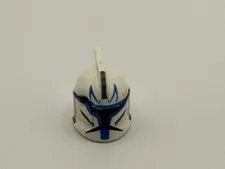 Lego Star Wars Clone Captain Rex Phase 1 Minifigure Helmet 7675 7869 Dents