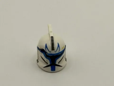 Lego Star Wars Clone Captain Rex Phase 1 Minifigure Helmet 7675 7869 Dents