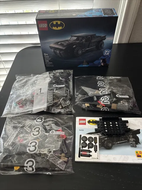 LEGO 76332 The Batman Batmobile Set – Open Box, Sealed Bags, Complete
