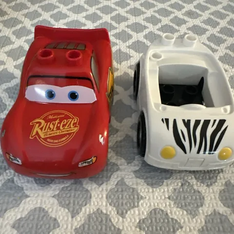 2 /Lego Duplo Vehicles,, Disney Cars Nice Condition