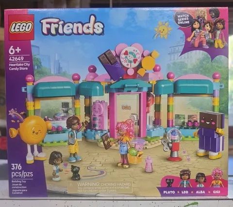 New Lego Friends Heartlake City Candy Store 42649, **Brand New Sealed**